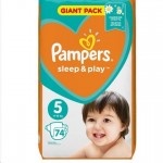 Подгузники, Pampers (Памперс) 11-16 кг 74 шт слип энд плей джуниор