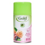 Освежитель воздуха, Gold mint (Голд минт) 230 мл плюс Ягоды и мандарин