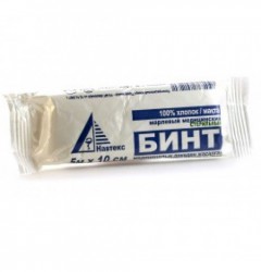 Бинт стерильный, р. 5мx10см 28 г/м кв.