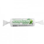 Аскорбин Ка форте, таблетки жевательные 10 шт киви