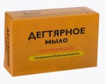 Мыло косметическое, 100 г дегтярное ординарное в индивид. упак.
