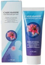Гель-бальзам для тела Простой рецепт сабельник 75 мл