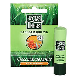 Бальзам для губ Чистая линия облепиха 3 г